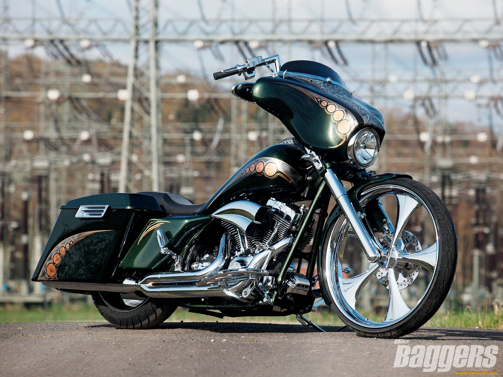 2009, harley, davidson, street, glide, , customs